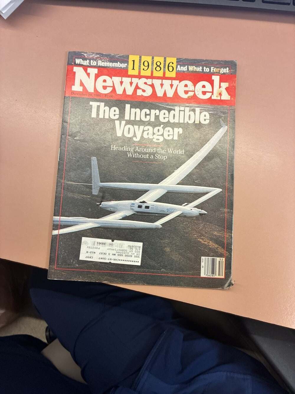 Newsweek Magazine December 29 1986 The Incredible Voyager